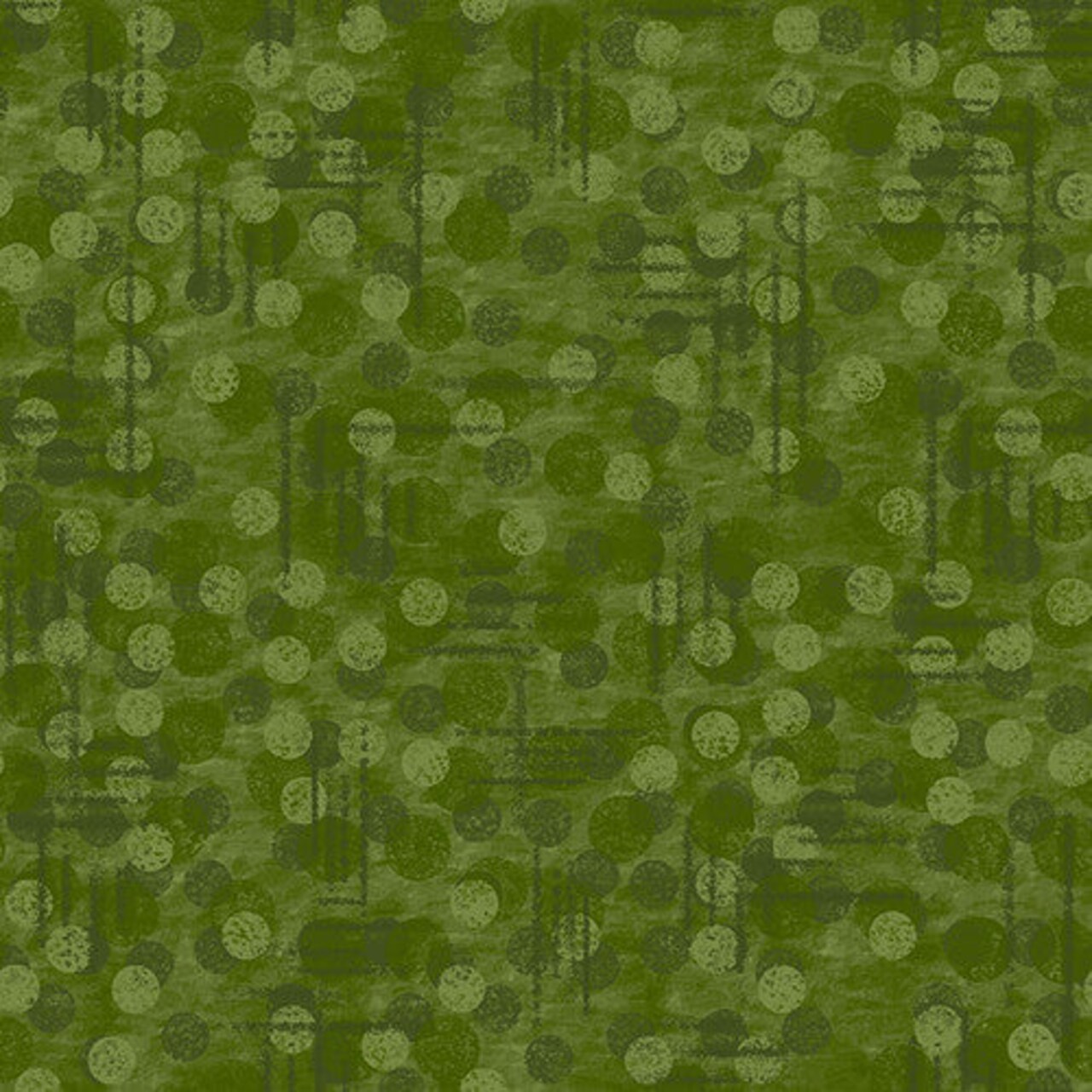 Fabric Blank Quilting Olive Green Tonal Texture Jot Dot by the Quarter Yard 9570-65
